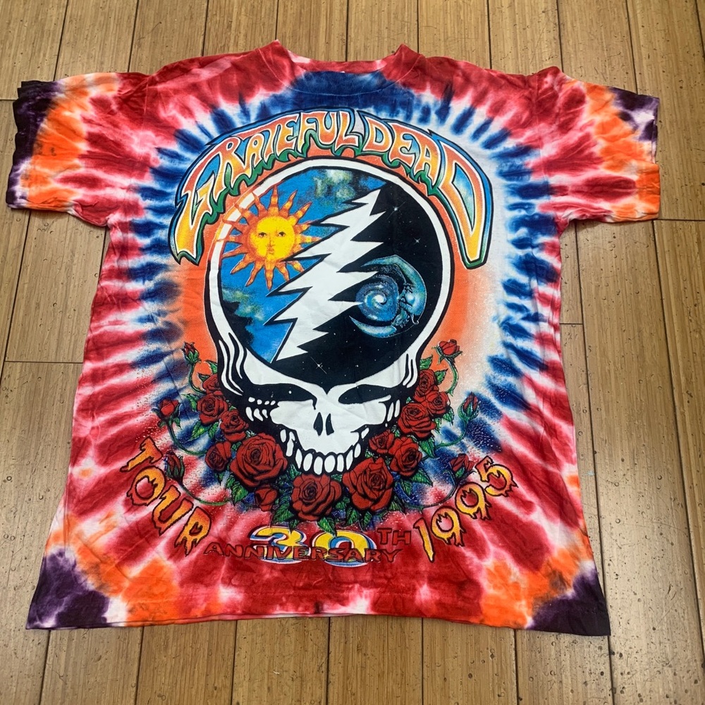 Grateful Dead vintage concert t shirt 1995 rare